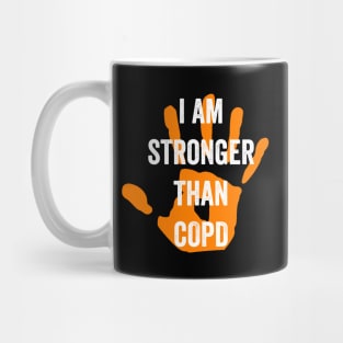 Chronic obstructive pulmonary disease - COPD awareness - orange ribbon awareness Mug